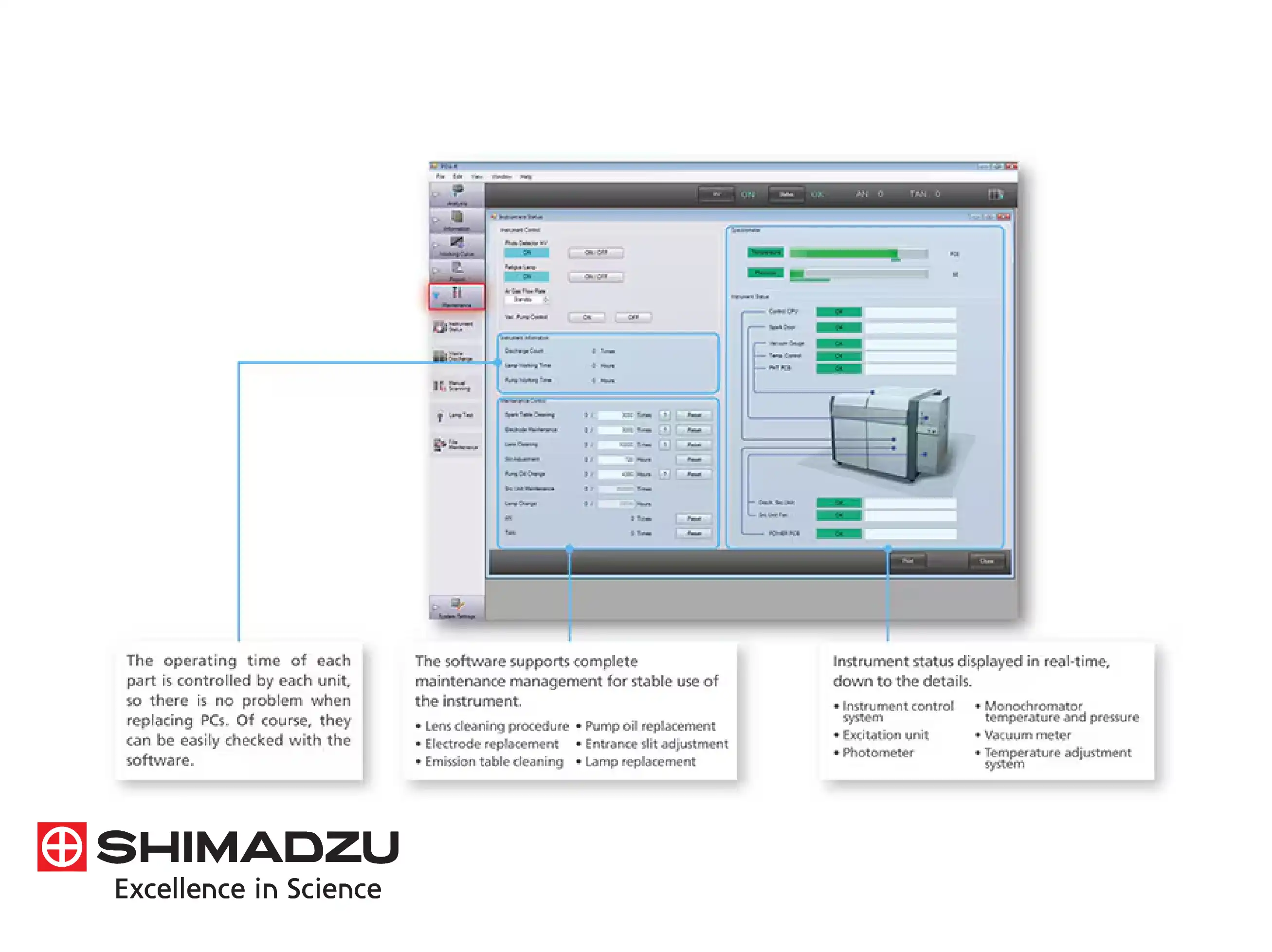 Shimadzu Optical Emission Spectroscopy